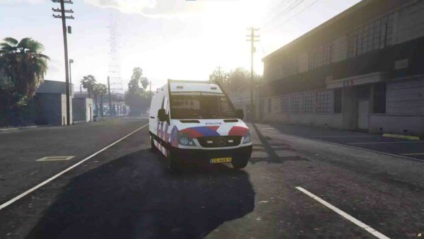 Politie Mobiele Eenheid Bus