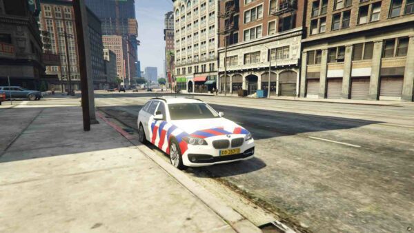Politie BMW F11 530D 2016 - Afbeelding 2
