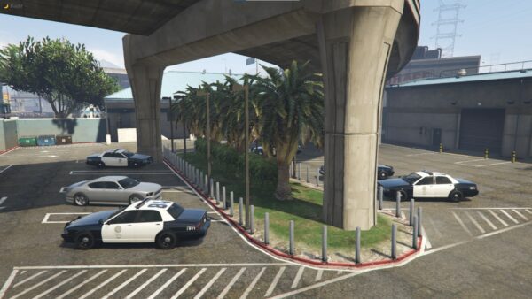 Parkeerplaats Politiebureau La Mesa