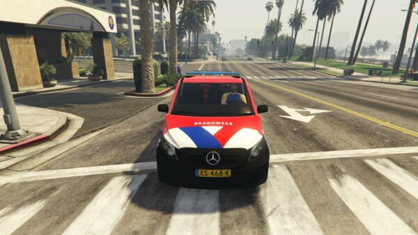 Brandweer Mercedes Vito 2018 - Afbeelding 4