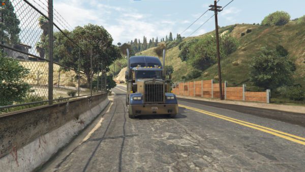 Kenworth W900L Semi
