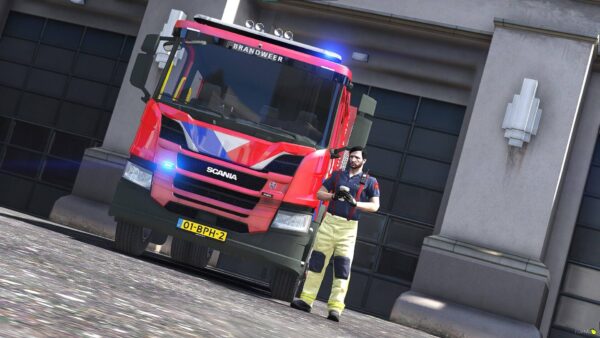 Scania P280 Brandweer