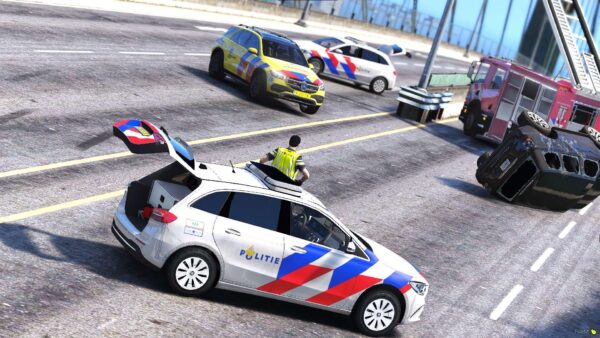 Politie Mercedes B Klasse 2019 - Afbeelding 2