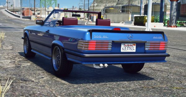 Mercedes Benz 500 SL 1985 - Afbeelding 4
