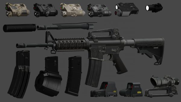 MILITARY M4A1