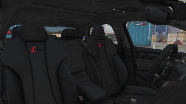 Unmarked Audi RS3 2020 Sedan - Afbeelding 5